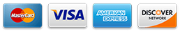 Accepted payment methods: Mastercard, Visa, American Express, Discover